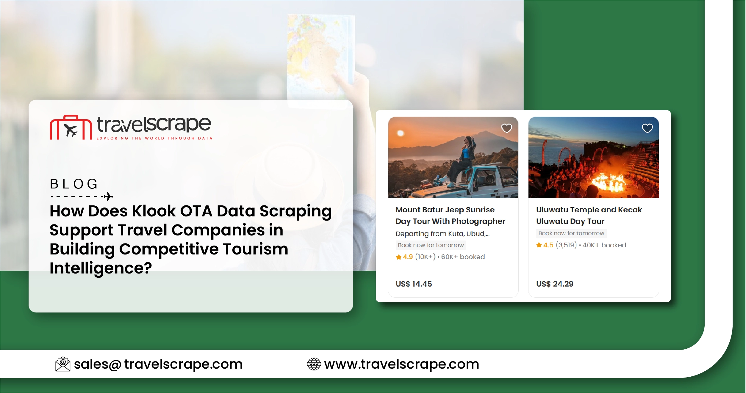 Klook OTA Data Scraping for Competitive Tourism Intelligence